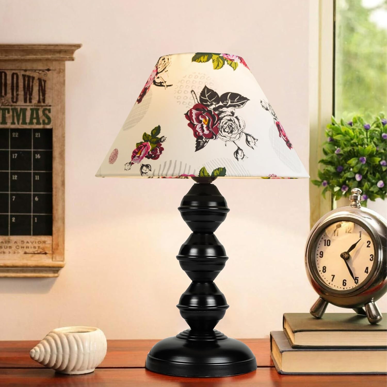 Traditional Style Teardrop Nordic Waterdrop Table Lamp Decor for Living Room Bedroom House Bedside Nightstand Home Office Entryway Suitable for Decorating Small Areas Rose