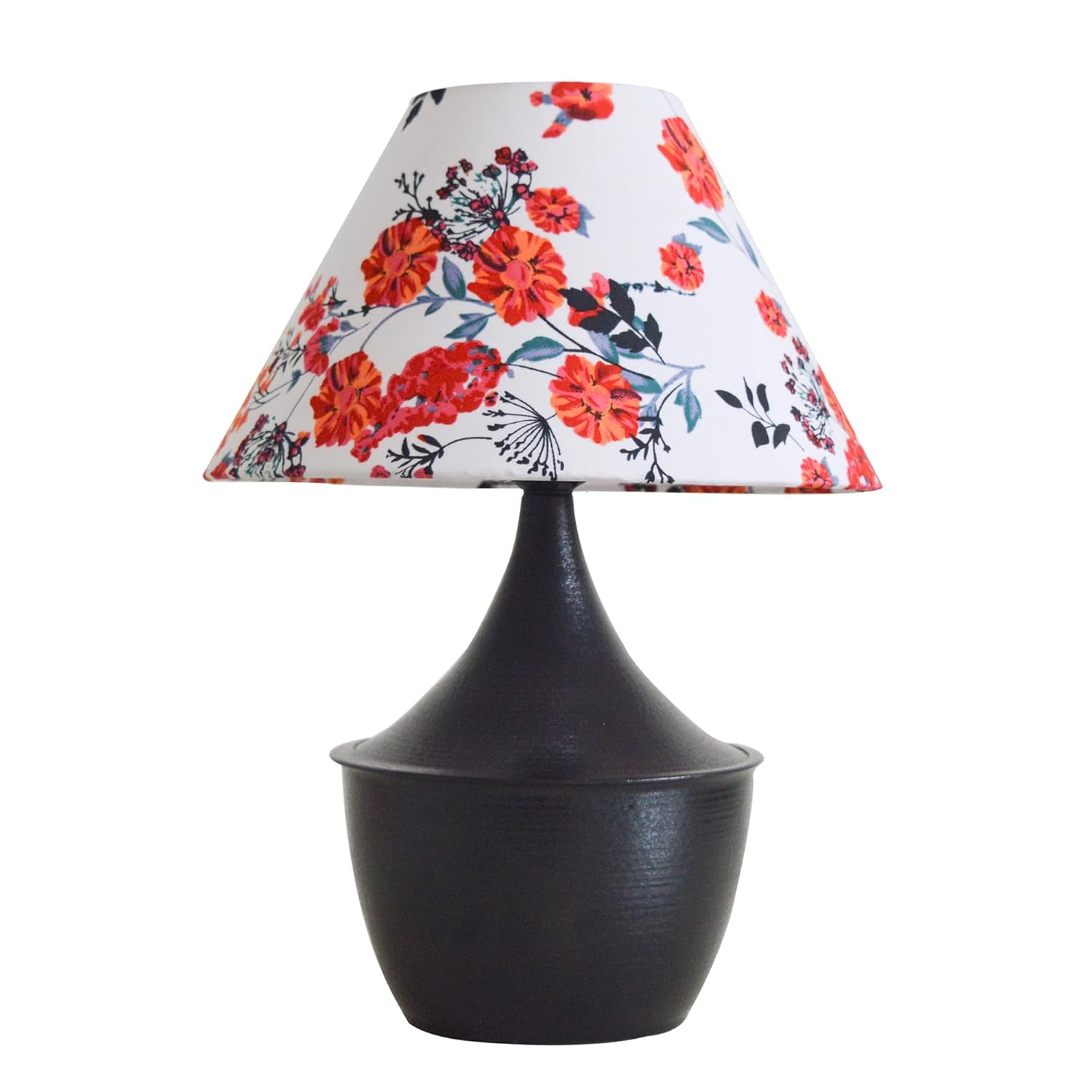 Iron Black Drip Table Lamp with ShadeTable Lamp for Home Decoration | 'Intriguingly Goth' Handcrafted Table Lamp for Living Room Bedroom Marigold