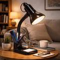 Stylish Black Adjustable LED Table Lamp For Home/Office/Study (Bulb Not Included