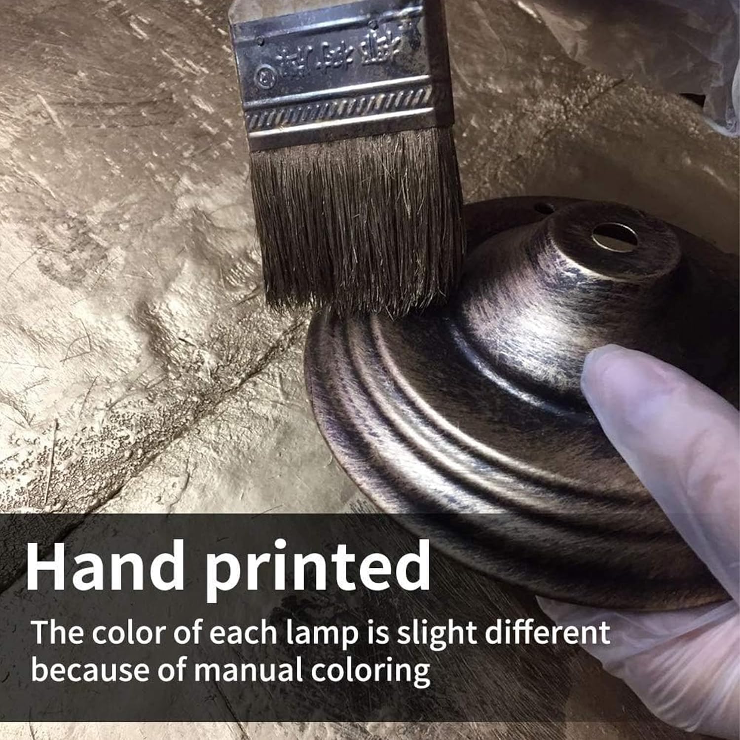 Wall Sconce,Oil Rubbed Bronze Wall Sconces,Retro Rustic Wall Lamps,Sconces Wall Lighting with Amber Glass,Indoor Vintage Bedside Wall Lighting for Living Room Bathroom Copper Haveli